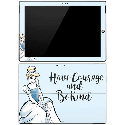 Disney Princess Cinderella Have Courage and Be Kind Art Surface Pro 3 Skin